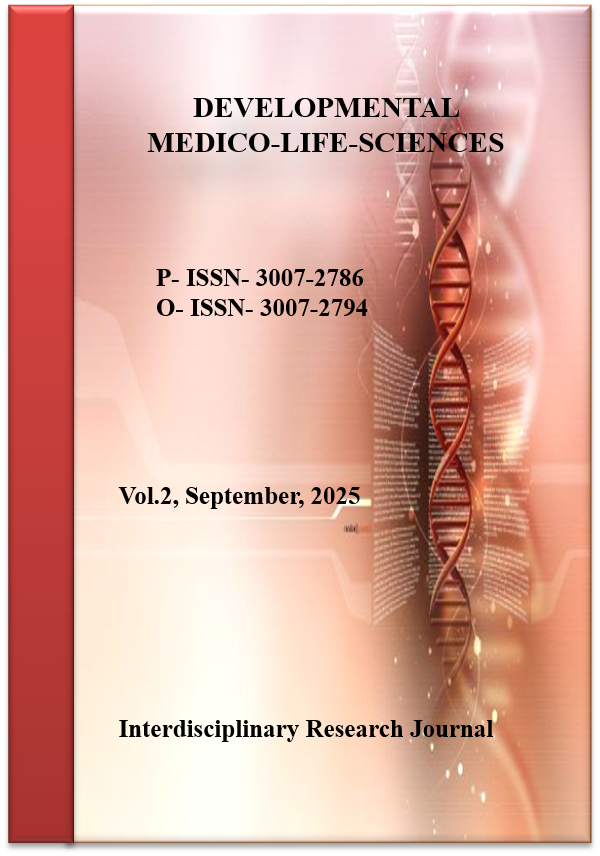 View Vol. 2 No. 9 (2025): DEVELOPMENTAL MEDICO-LIFE-SCIENCES