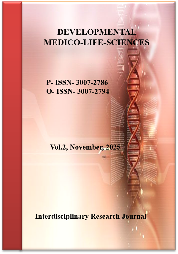 					View Vol. 2 No. 11 (2025): DEVELOPMENTAL MEDICO-LIFE-SCIENCES
				
